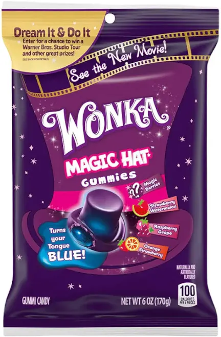 Grab Wonka Magic Hat Gummies from Wonderland Sweets for just $5.99 with free local collections in Glenorchy, Tasmania. 