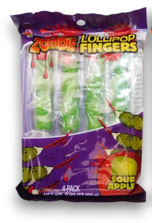 Grab Zombie Finger Lollipops from Wonderland Sweets for just $4.99 with free local collections in Glenorchy, Tasmania. 