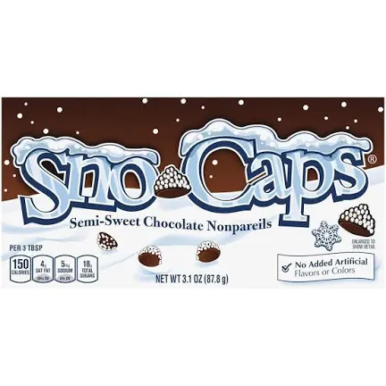 Grab Sno Caps from Wonderland Sweets for just $5.50 with free local collections in Glenorchy, Tasmania. 