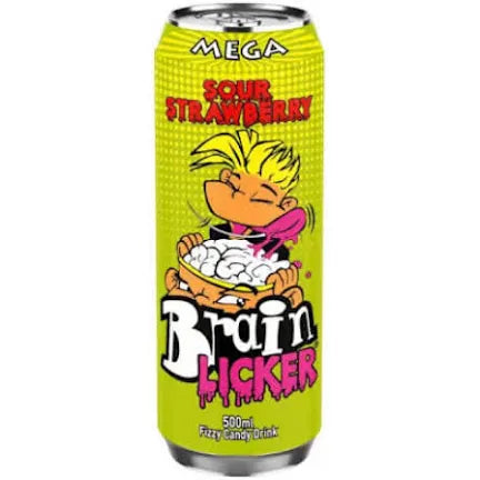 Grab Brain Licker Sour Strawberry Drink from Wonderland Sweets for just $5.99 with free local collections in Glenorchy, Tasmania. 