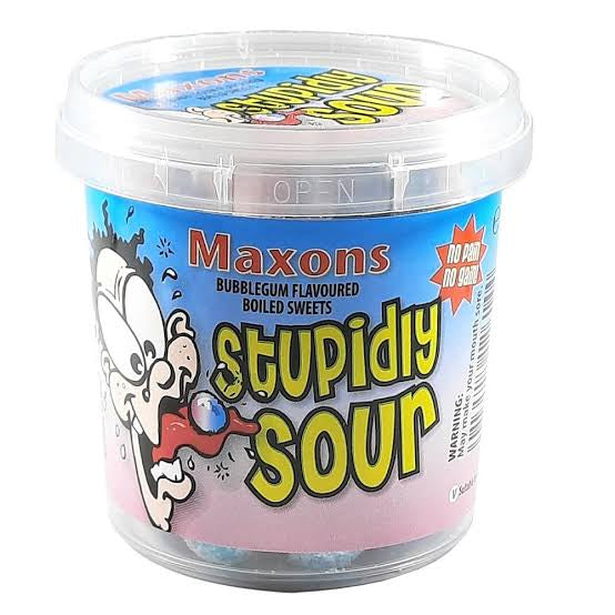 Grab Maxon’s Stupidly Sour Sweets Bubblegum from Wonderland Sweets for just $4.99 with free local collections in Glenorchy, Tasmania. 