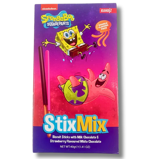 Grab Spongebob Stix Mix from Wonderland Sweets for just $3.99 with free local collections in Glenorchy, Tasmania. 