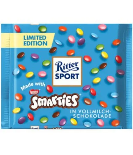 Grab Ritter Sport Smarties from Wonderland Sweets for just $4.99 with free local collections in Glenorchy, Tasmania. 