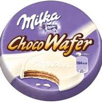 Grab Milka White Chocolate Wafer from Wonderland Sweets for just $2.50 with free local collections in Glenorchy, Tasmania. 