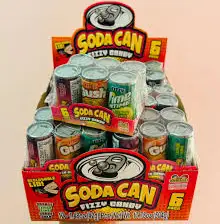 Grab Soda Can Fizzy Candy from Wonderland Sweets for just $2.99 with free local collections in Glenorchy, Tasmania. 