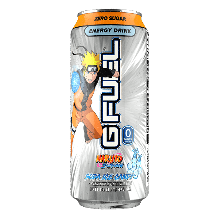 Grab G Fuel Naruto Soda Ice Candy from Wonderland Sweets for just $6.99 with free local collections in Glenorchy, Tasmania. 