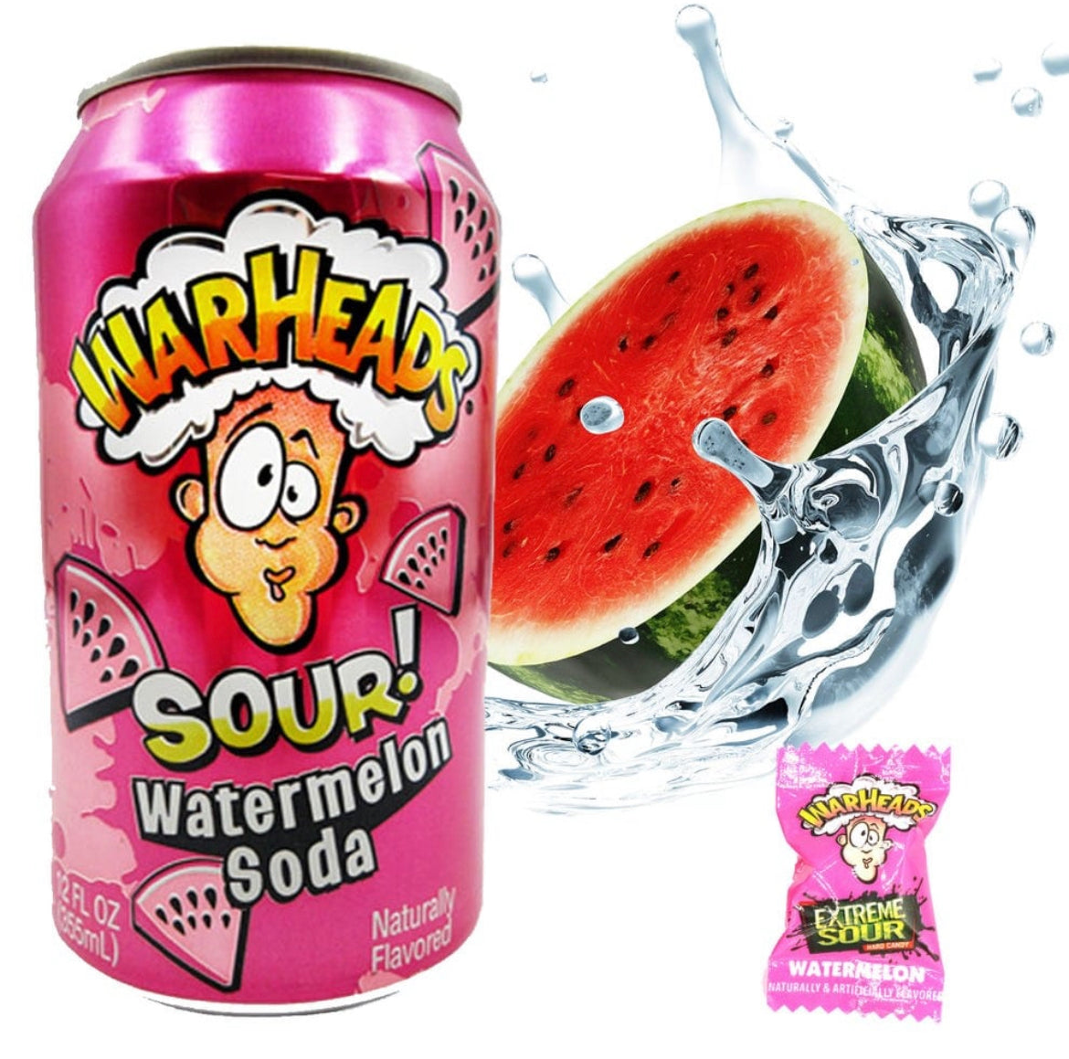 Grab Warheads Sour Watermelon Soda from Wonderland Sweets for just $3.99 with free local collections in Glenorchy, Tasmania. 