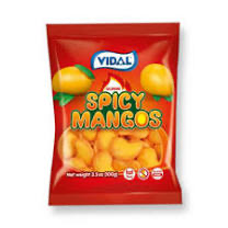 Grab Vidal Spicy Mango Gummies from Wonderland Sweets for just $5.99 with free local collections in Glenorchy, Tasmania. 