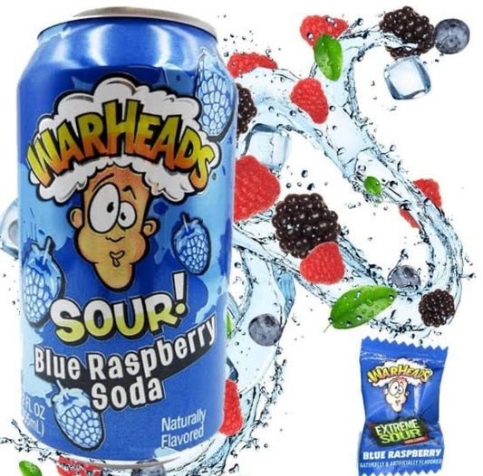 Grab Warheads Blue Raspberry Soda from Wonderland Sweets for just $3.99 with free local collections in Glenorchy, Tasmania. 