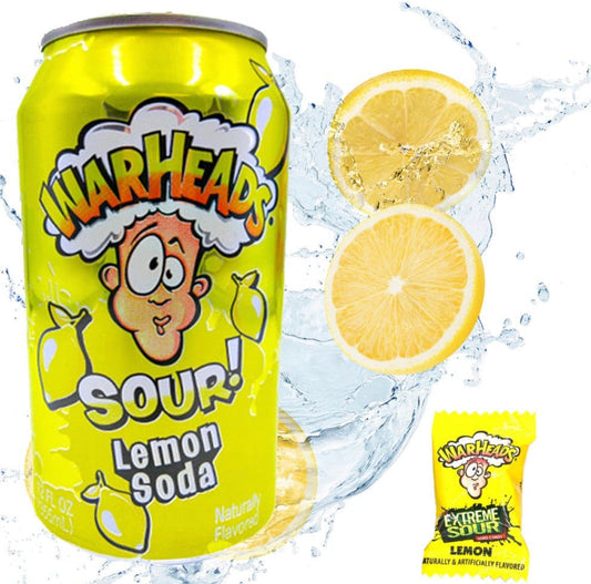 Grab Warheads Sour Lemon Soda from Wonderland Sweets for just $3.99 with free local collections in Glenorchy, Tasmania. 